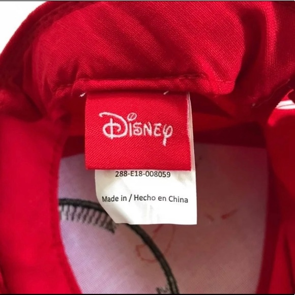 Disney’s Kids Red Minnie Mouse Polka Dot Hat - Picture 3 of 3